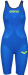 Arena Powerskin Carbon Air2 FBSLOB Electric Blue/Dark Grey/Fluo Yellow