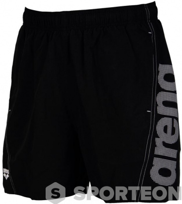 Pánské plavecké šortky Arena Fundamentals Logo Boxer Black/White