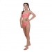 Badeanzug Mädchen Speedo DazzleGeo Allover X Back 2 Piece Girl Phoenix Red/Powder Blush