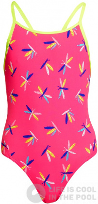 Badeanzug Mädchen Funkita Fly Dragon Diamond Back One Piece Girls