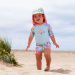 Schwimmanzug für Babys Splash About Happy Nappy Sunsuit Up & Away