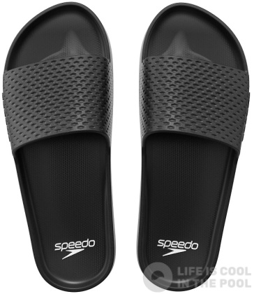 Speedo Entry Slide Black