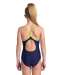 Arena Daly Swimsuit Light Drop Back Girls Navy Soft Green/Navy Multi