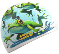 Schwimmütze Mad Wave Frogs Silicone Cap