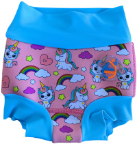 Schwimmanzug für Babys AquaKiddo Swim Nappy Unicorn
