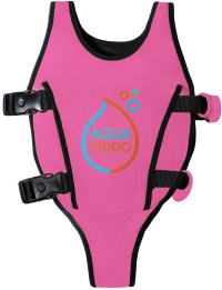 Schwimmveste Kinder AquaKiddo Swim Vest Pink