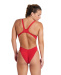 Damen-Badeanzug Arena Swim Tech Solid Red/White