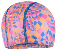 Speedo Printed Pace Cap Junior Blue/Pink